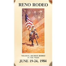 1984 Reno Rodeo Poster