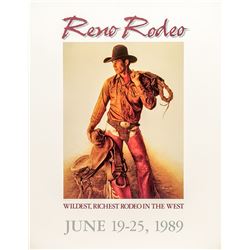 1989 Reno Rodeo Poster