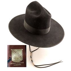 Black Stetson Visalia California Hat