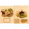 Image 1 : Clay, Robinson & Co. 1893 Live Stock Calendar Pages