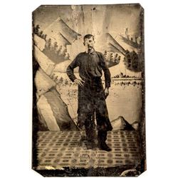 Cowboy Tintype