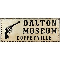 Dalton Museum Tin Sign