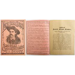 Lone Star Harry Hand Book,