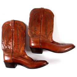 Lucchese Reddish Brown Cowboy Boots