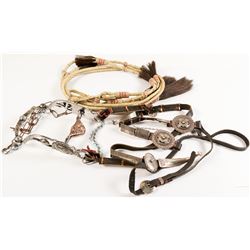 Navajo Silver Headstall