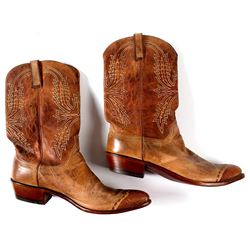 Two Tone Lucchese Cowboy Boots
