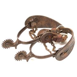 Vintage Cast Iron Rustic Spurs