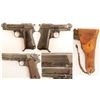Image 1 : Beretta pistol model 1934 / F.B. Radom P.35 9MM semi-automatic pistols
