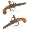 Image 1 : English Flintlock screw barrel pistol .47 cal.