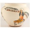 Image 1 : Hand Painted Pot by Pecos Rose