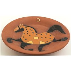 Horse Design on Bowl