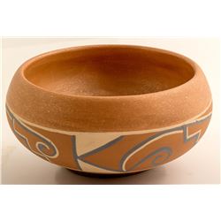 Micaceous Bowl by Dominquita Naranjo