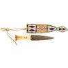 Image 1 : Shoshone Scabbard with Bone Handle Knife