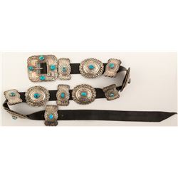 Silver Butterfly and Round Concho Belt