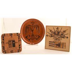 Two Tiles and One Plate