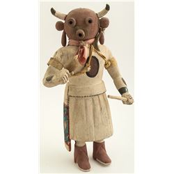 Vintage Horned Mudhead Kachina