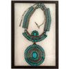 Image 1 : Vintage Zuni Turquoise Necklace