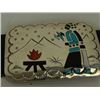 Image 11 : Zuni Inlay Concho Belt - Benjamin Becenti
