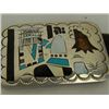 Image 12 : Zuni Inlay Concho Belt - Benjamin Becenti