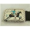 Image 3 : Zuni Inlay Concho Belt - Benjamin Becenti
