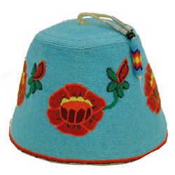 Nez Perce Beaded Hat
