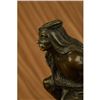 Image 2 : Native American Warrior Relaxing Bronze Sculpture