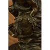 Image 3 : Native American Warrior Relaxing Bronze Sculpture