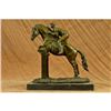 Image 1 : Hot Cast Bronze Sculpture on Marble Base Statue