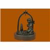 Image 1 : Solid Praying Baby Angel Bronze Sculpture