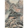 Image 3 : Huang Binhong 1865-1955 Watercolour Paper Scroll