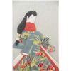 Image 4 : Japanese Embroidery of Lady in Kimono Framed