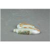 Image 3 : Burma Green and Russet Jadeite Gourd Form Pendant