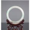 Image 3 : Burma Green Jadeite Carved Bangle