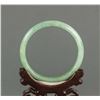 Image 3 : Burma Green Jadeite Carved Bangle