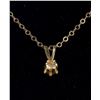 Image 1 : 10kt Yellow 0.05ct Diamond Necklace RV$200