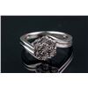 Image 1 : Sterling Silver Diamond Ring RV$180