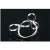 Image 2 : Sterling Silver Cubic Zirconia Infinity RingRV$180