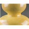 Image 4 : Chinese Yellow Ground Porcelain Double Gourd Vase