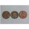 Image 1 : 3 PC Assorted France Bronze Coins