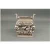 Image 2 : Chinese Mixed Silver Dragon Censer Qianlong Mark