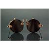 Image 1 : Chinese Republic Crystal Round Sunglasses