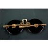 Image 6 : Chinese Republic Crystal Round Sunglasses