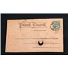 Image 1 : 1906 Canada 1 Cent Stamp on Rare Leather Post Card