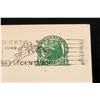 Image 3 : 1949 United States 1 Cent Post Card w/ Error Stamp