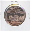 Image 2 : Franklin $100 Note One Ounce .999 Copper Round