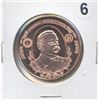 Image 1 : Grover Cleveland $1000 Note One Ounce .999 Copper Round