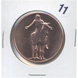 American Indian Series One Ounce .999 Copper Round