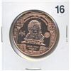 Image 1 : Indian Chief $5 Note One Ounce .999 Copper Round
