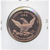 Image 2 : Standing Liberty Style One Ounce .999 Copper Round