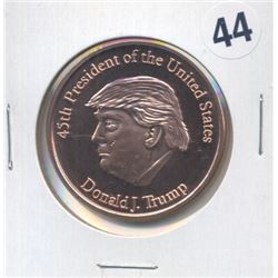 Donald J. Trump One Ounce .999 Copper Round